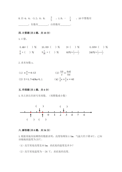 小升初数学期末测试卷必考题.docx