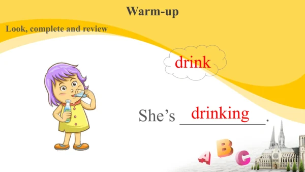 Unit 6 Work quietly doing讲解课件