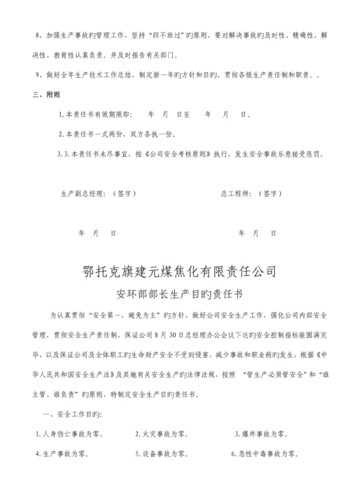 各级安全生产目标责任分析报告书.docx
