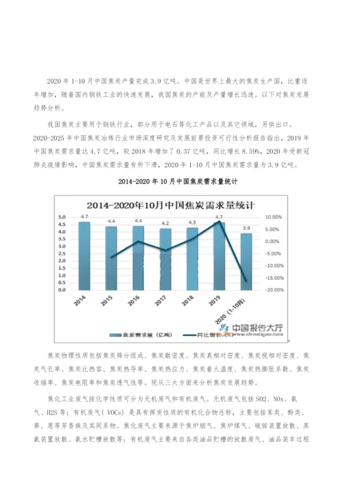 焦炭发展趋势-产业报告.docx