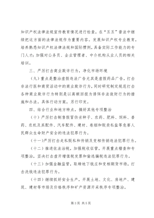 整顿和规范秩序计划.docx