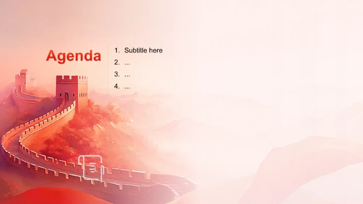 红色党政风青年干部成长分享汇报PPT主题