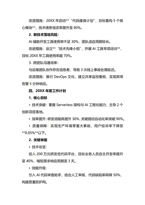 软件工程师年终工作总结
