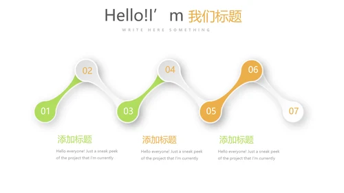 绿色简约口腔健康护理动态PPT