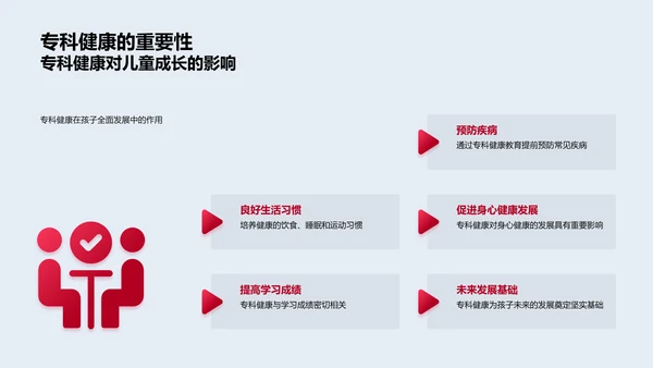 健康成长家校协作PPT模板