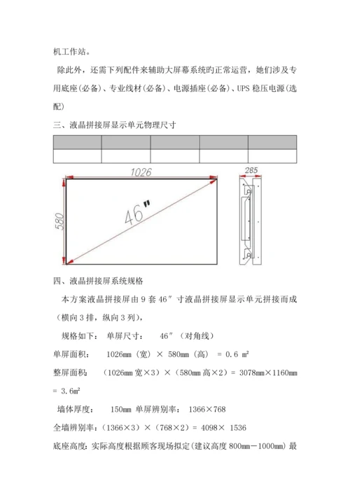 大屏重点技术专题方案.docx