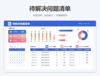 待解决问题清单