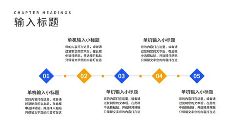 商务风蓝色企业宣传简介汇报PPT模板