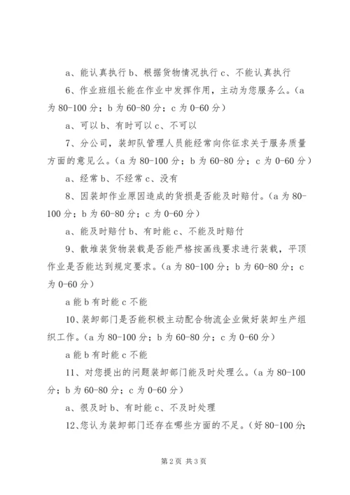 企业质量管理现状调查表[精选多篇]_1 (3).docx