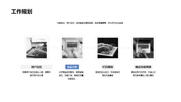 白色商务工作总结PPT案例