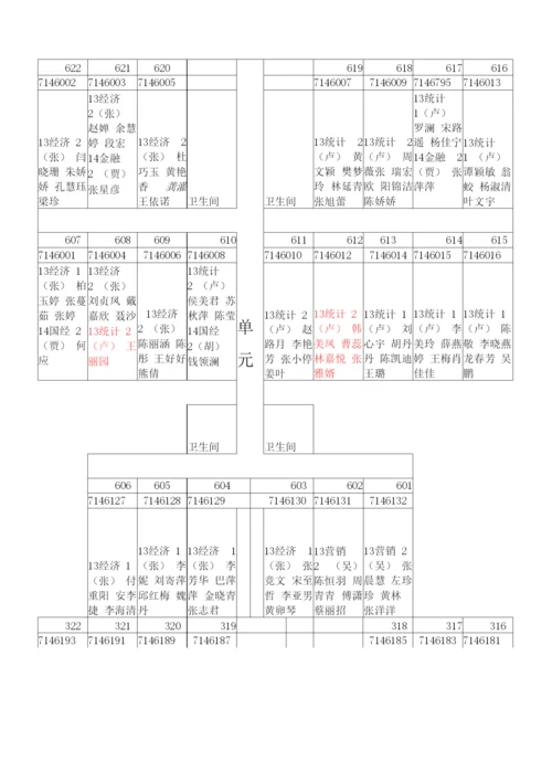 39栋查寝表-(1)——保卫部群发资料文档.docx