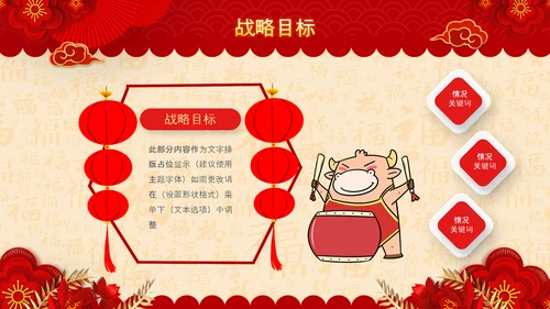 2021开门红联欢晚会赢战牛年震撼公司年会颁奖典礼ppt