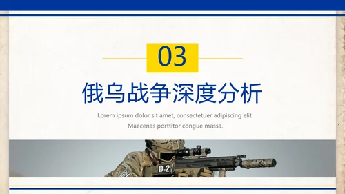 俄乌冲突专题教学解读PPT模板