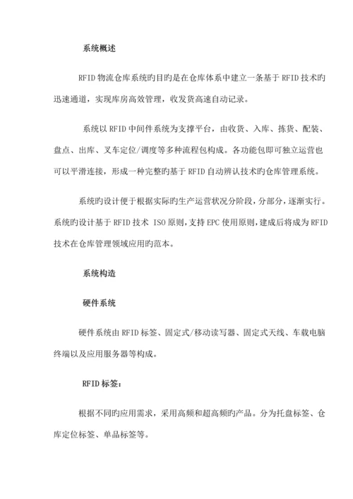 仓储系统--仓储管理解决专题方案.docx