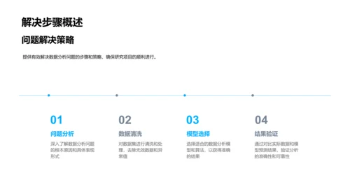 生物医疗季度汇报PPT模板