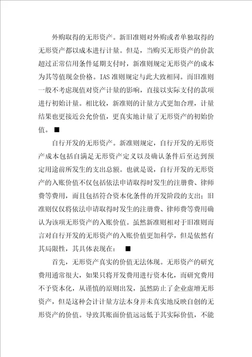 关于无形资产会计确认与计量的探讨