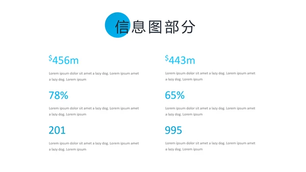 蓝色现代风简洁设计公司简介商务PPT模板