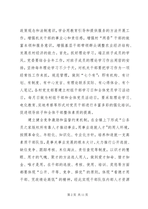 年全镇党建工作意见.docx