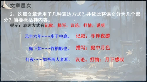 第11课   短文二篇《记承天寺夜游》课件(共17张PPT)