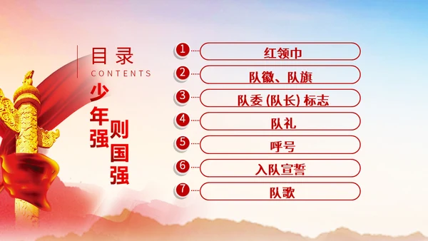 少先队员标志礼仪基本规范教学通用PPT课件