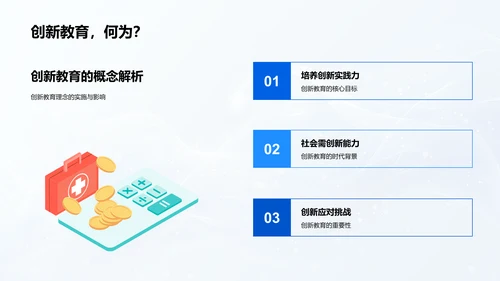 创新教育解析PPT模板