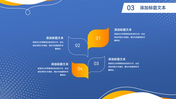 流体几何风工作汇报商务通用PPT模板