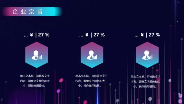科技企业宣传商业计划书通用PPT模板