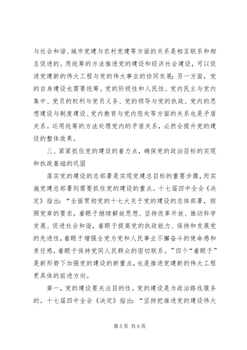 党的建设方向学习总结.docx