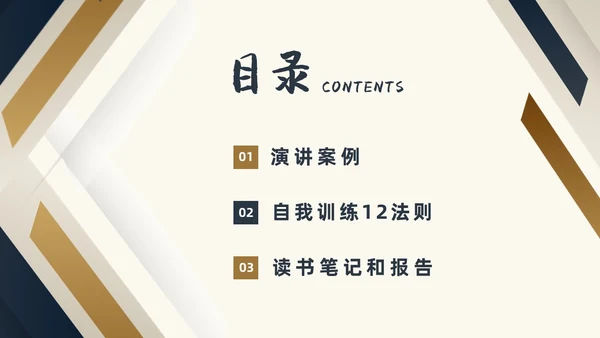 演讲与口才简约商务PPT