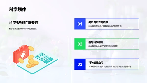 小学科学实验课PPT模板
