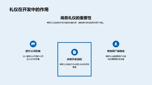 礼仪融入游戏开发