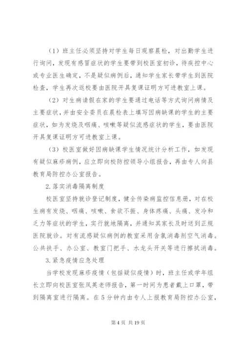 中学麻疹防控工作方案.docx