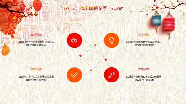 2019中国风水彩风格年会庆典颁奖盛典PPT模板