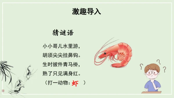 第15课《小虾》（教学课件）