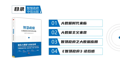 《智慧政府》读书笔记通用PPT