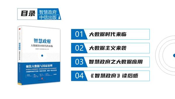 《智慧政府》读书笔记通用PPT