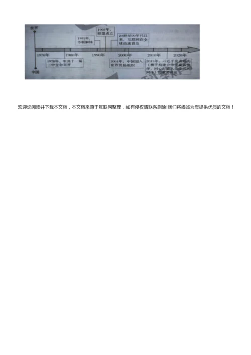 2020年河南省中招考试历史试卷083626.docx