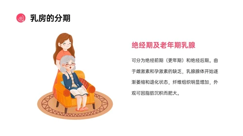 粉红色简约风乳房护理相关知识培训PPT课件乳腺