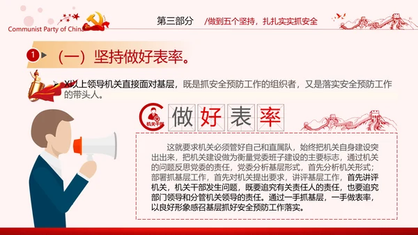 安全条例强化职能确保安全预防工作有效落实党课