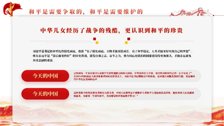 国之殇南京大屠杀国家公祭日通用PPT课件