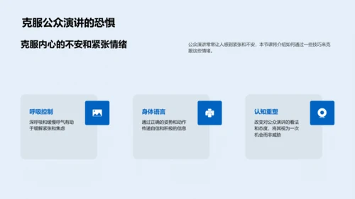 职场演讲技巧研讨PPT模板