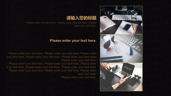 虎年虎运当头奢华年终总结通用PPT模板