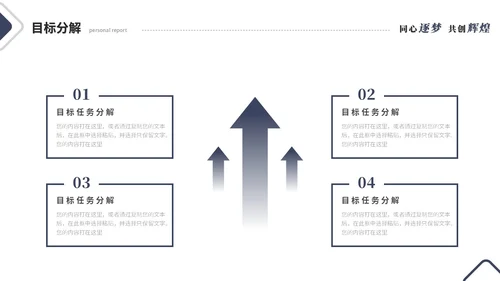 简约线条个人晋升述职报告工作汇报工作总结自我介绍ppt模板