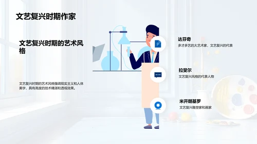 美术历史与技巧教学PPT模板