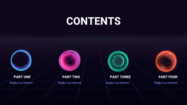 高端炫酷动感科技风科幻星球通用PPT模板