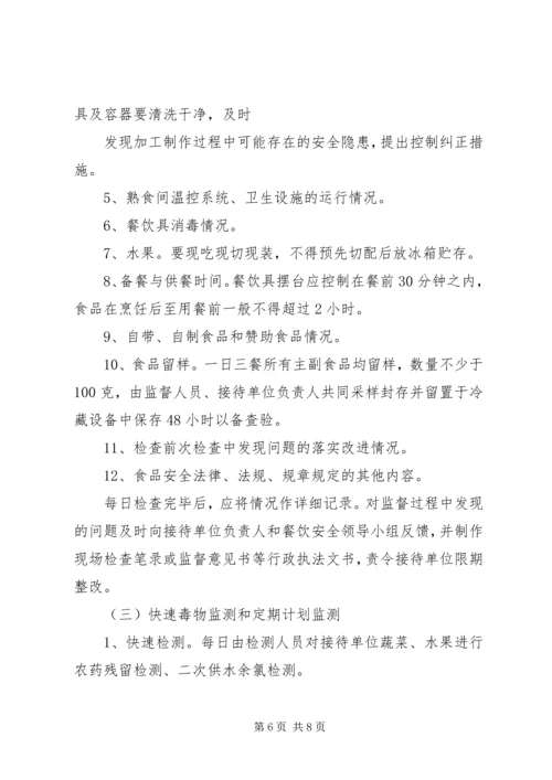 食品卫生安全保障工作实施方案 (5).docx