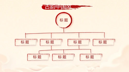 红色喜庆迎新春春节晚会年会年年终总结动态PPT模板