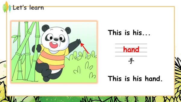 Module 10 Unit 1 This is his head  课件(共32张PPT)