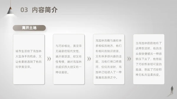 灰白色高端简约商务风路遥人生读书分享主题班会课件PPT模板