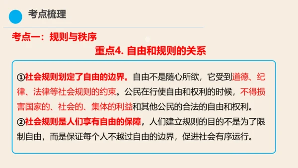 八上道德与法治第二单元《遵守社会规则》复习课件